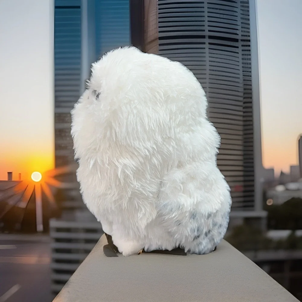 (3)Universal StudioHarry Potter Hedwig Snowy Owl Shoulder Plush Sound & Movement